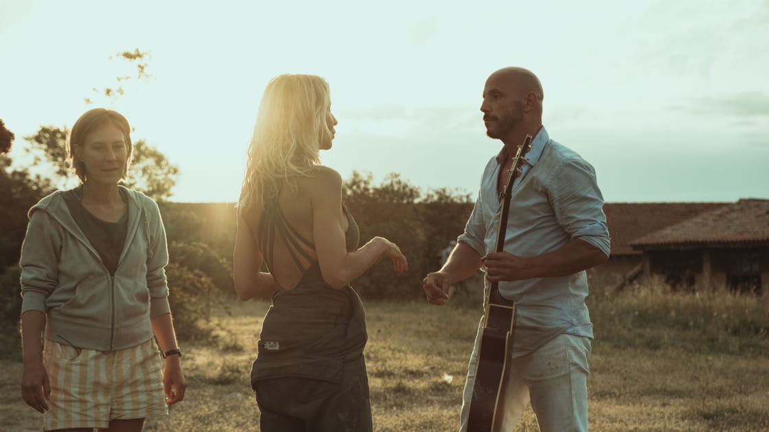 Laetitia, C&eacute;line et Valentin