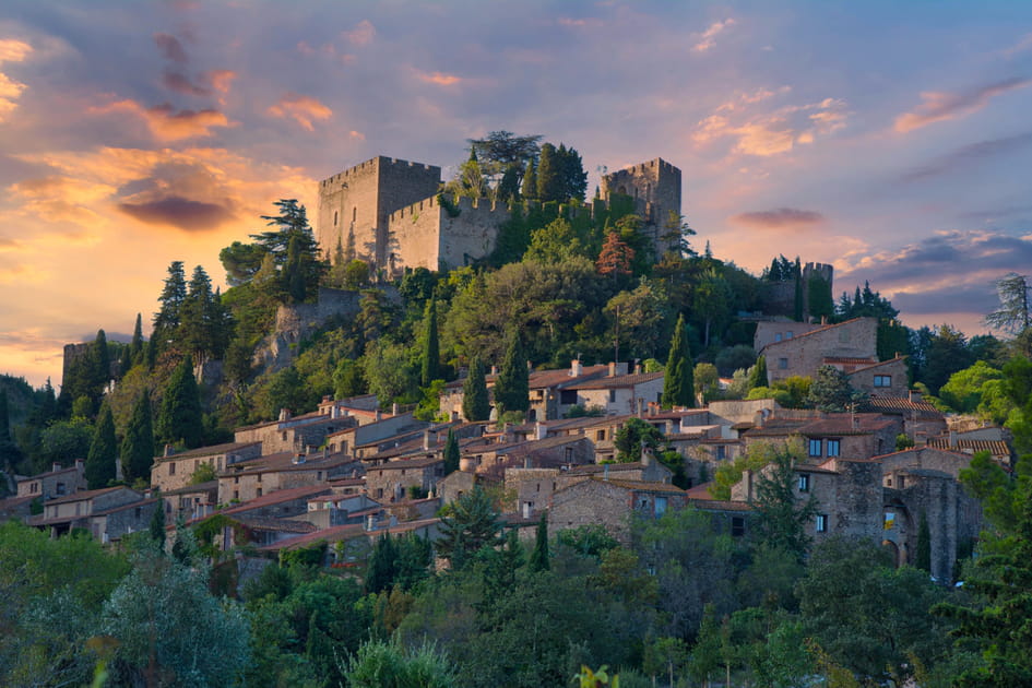Castelnou, un village typiquement catalan magique