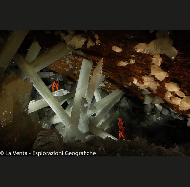 La grotte des cristaux de Naica