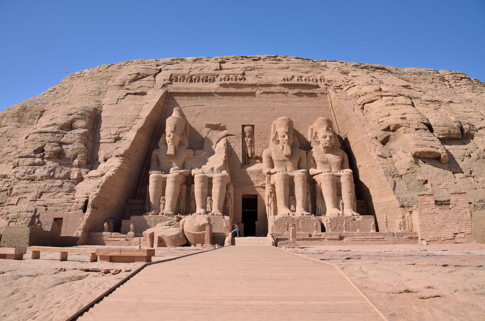 Le grand temple d'Abou Simbel