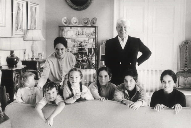 Charlie Chaplin, papa au cheveux blancs