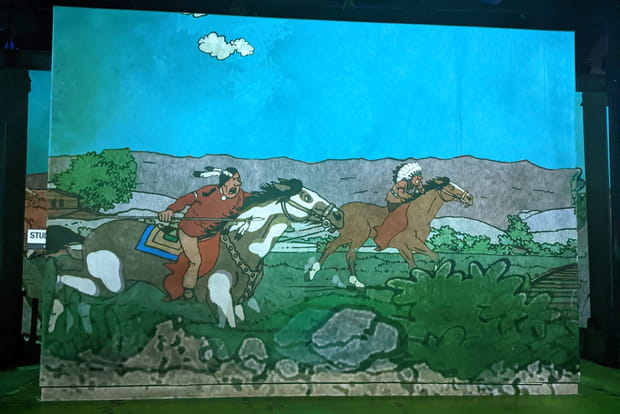 En Amérique avec Tintin