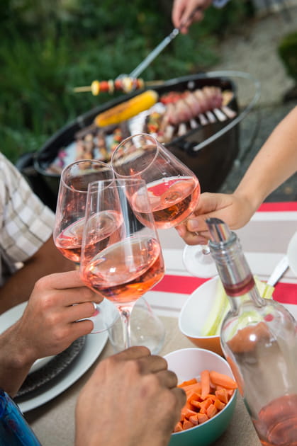 Le ros&eacute; est parfait pour accompagner les grillades