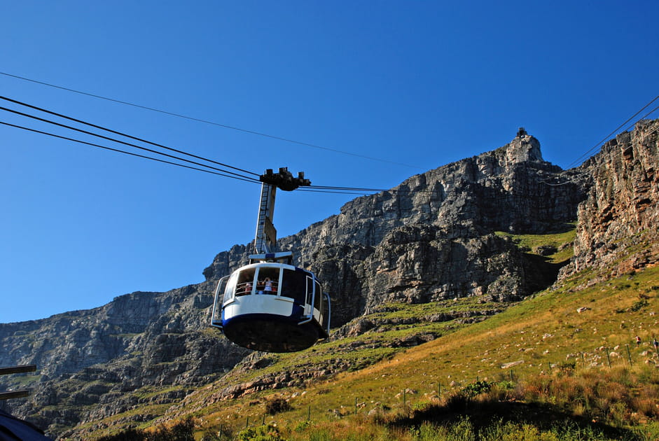 Au sommet de la Table Mountain