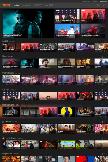 OCS &agrave; la demande pour les s&eacute;ries HBO et films r&eacute;cents