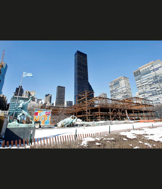 La r&eacute;novation en images du si&egrave;ge de l'Onu