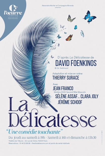 Une pi&egrave;ce de th&eacute;&acirc;tre incontournable au Th&eacute;&acirc;tre de l'&OElig;uvre