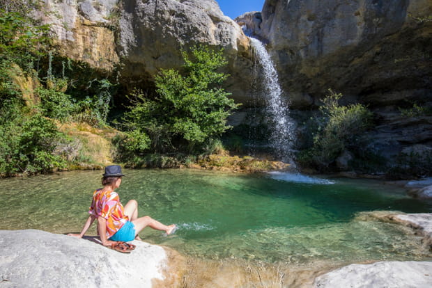 Les cascades d'Aiguebelle à Pontaix