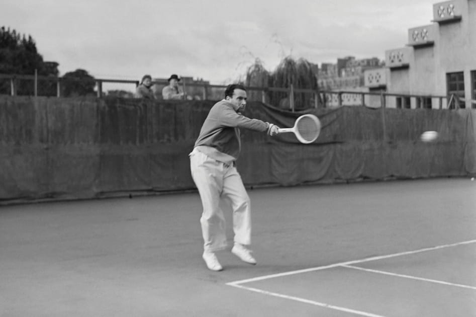 Mitterrand tennisman