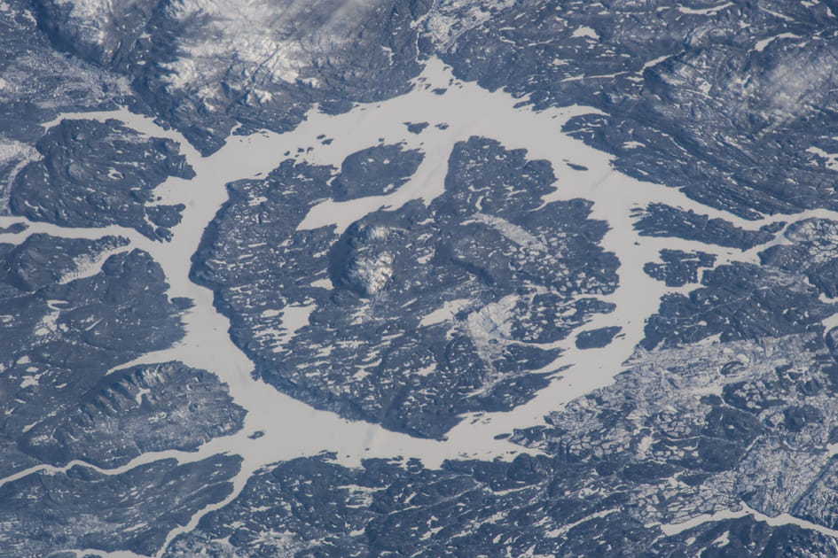 Le lac Manicouagan au Qu&eacute;bec