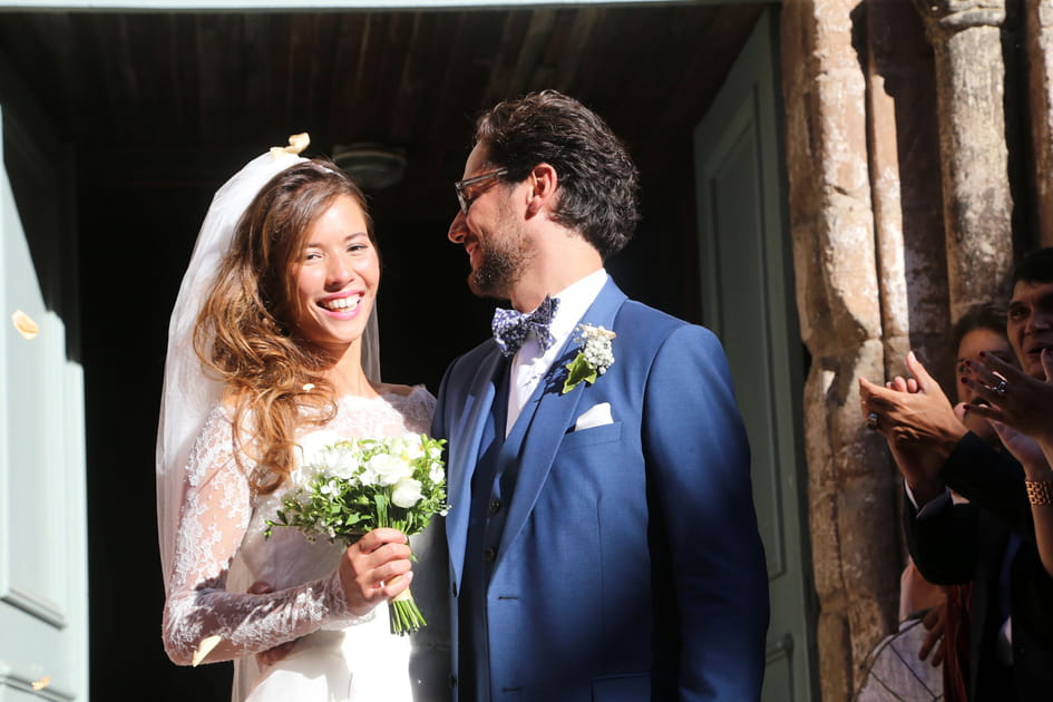 Une mari&eacute;e radieuse