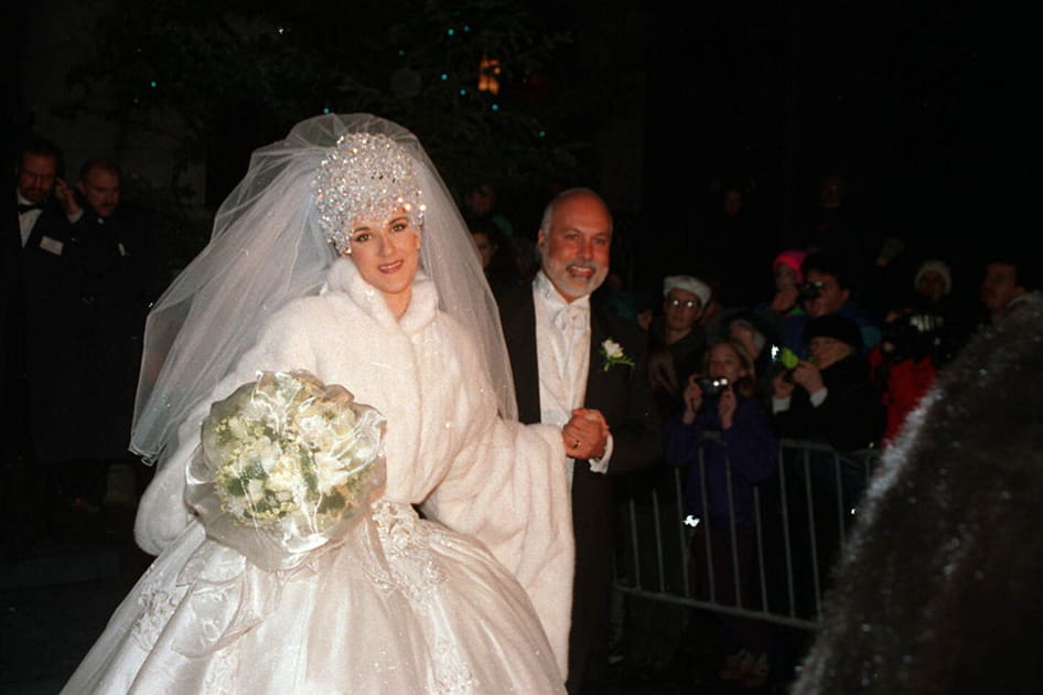 1994 : le mariage de &quot;Ren&eacute;&quot; et C&eacute;line Dion