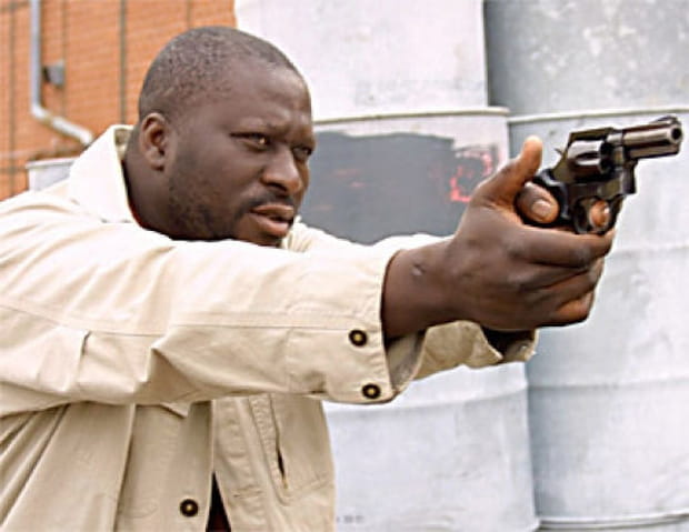 Mouss Diouf est Justin N'Guma dans "Julie Lescaut"