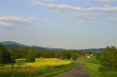 'petite route de campagne'. agrandir