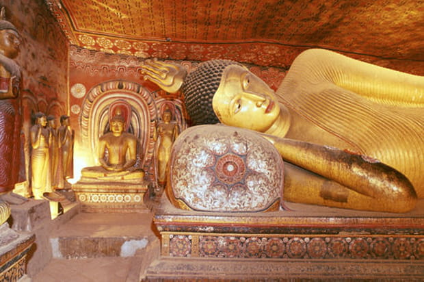 Le Temple d'Or de Dambulla