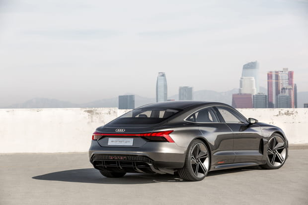 Quel 0 à 100 km/h pour l'Audi e-tron GT Concept ?
