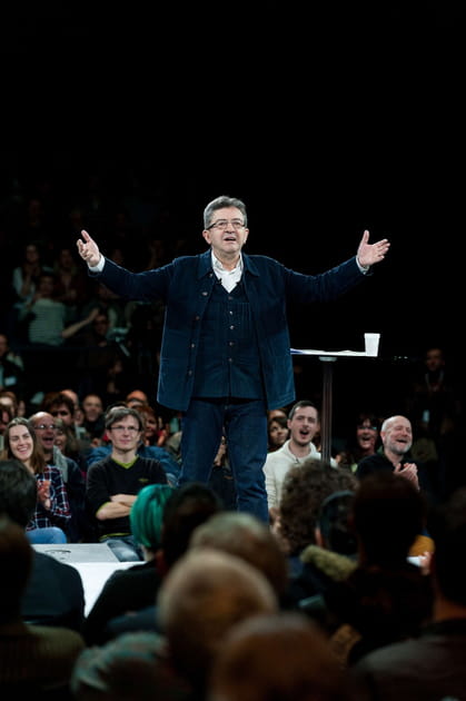 M&eacute;lenchon s'en prend au cheval de bataille de Le Pen
