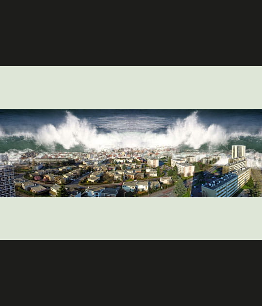 Tsunami sur la ville