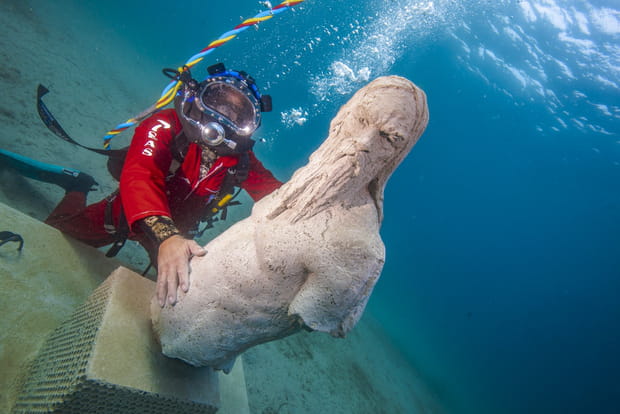 Les premières images du musée subaquatique de Marseille