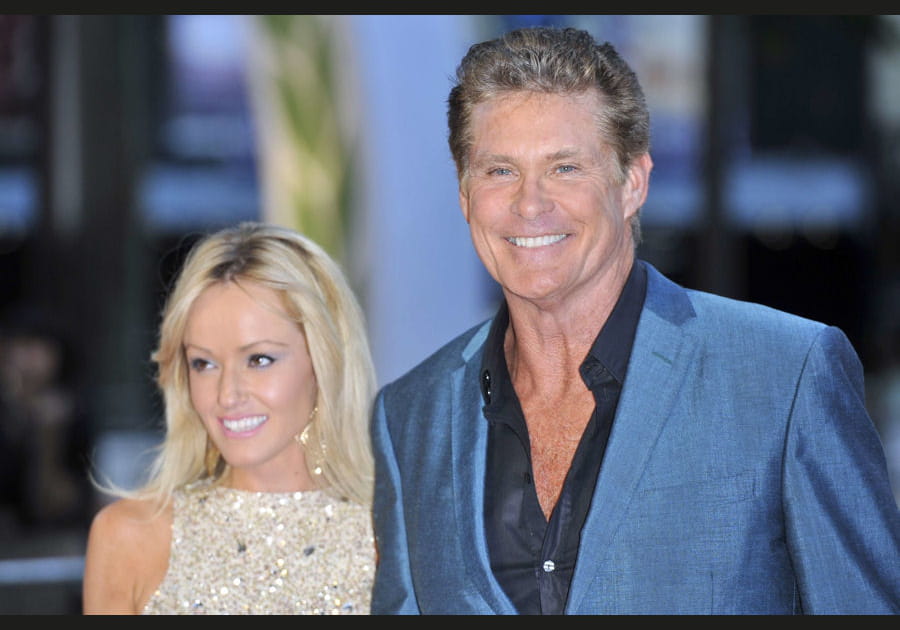 David Hasselhoff et Hayley Roberts : 31 ans