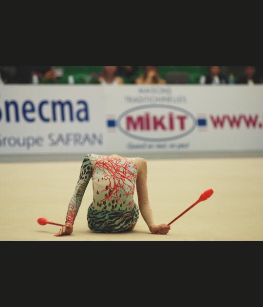 Gymnaste sans t&ecirc;te