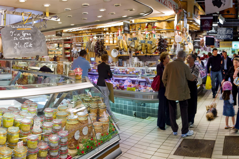 Le march&eacute; Victor Hugo