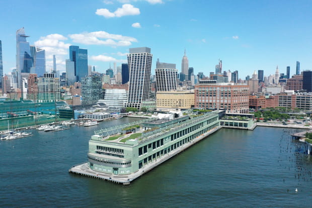 Pier 57, le rooftop gratuit de New York avec vues à 360 degrés