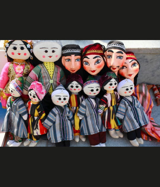 Poup&eacute;es traditionnelles ouzb&egrave;ques