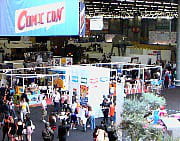 les allées de la comic con 2011.