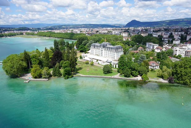 L'Impérial Palace, une vue imprenable sur le lac d'Annecy