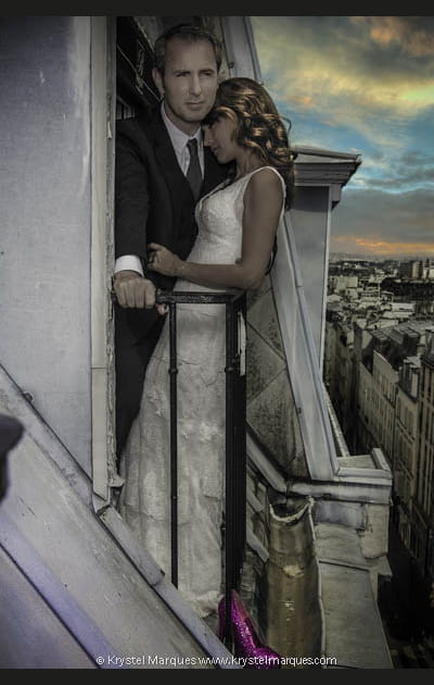 Jean-Philippe Doux et sa femme Sol&egrave;ne Chavanne