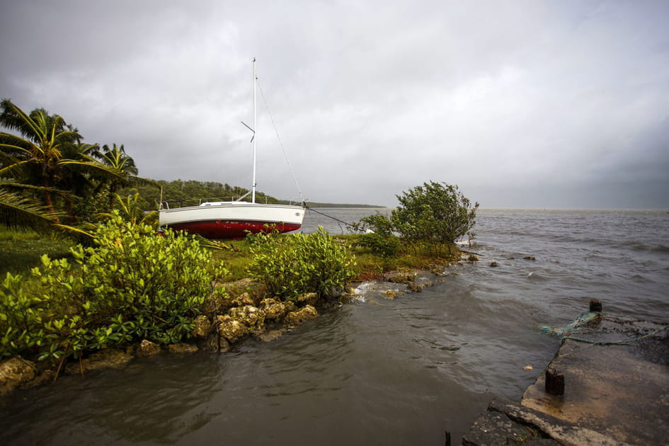 Bateau de plaisance &eacute;chou&eacute;