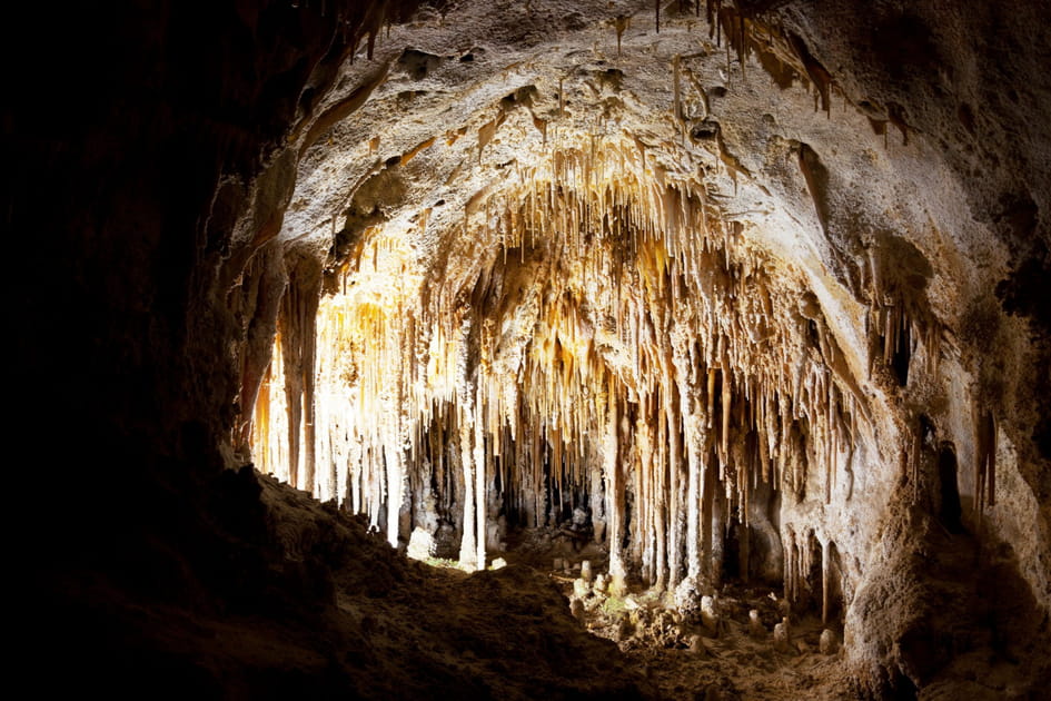 Les grottes de Carlsbad au Nouveau-Mexique