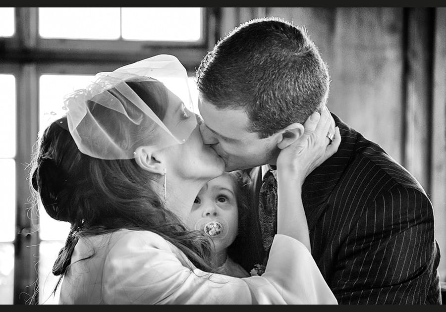 La fameuse sc&egrave;ne du baiser