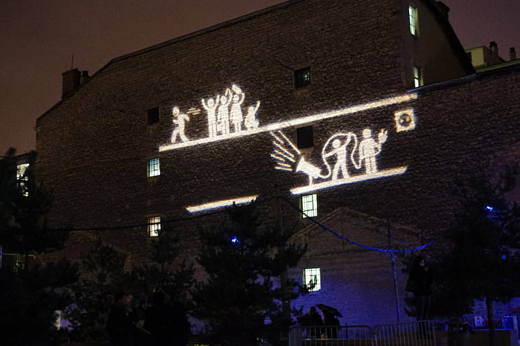 Expérimentations étudiantes Place des Archives