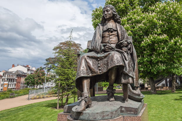 La statue Blaise Pascal