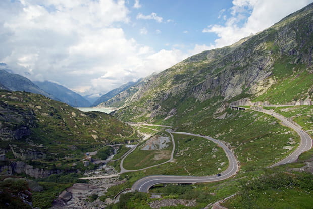 Le Col du Grimsel en Suisse