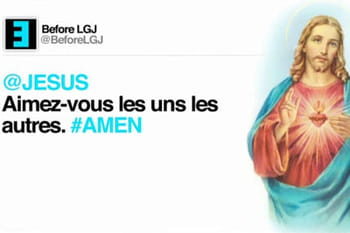 Zapping TV : Jésus Christ, inventeur du tweet !