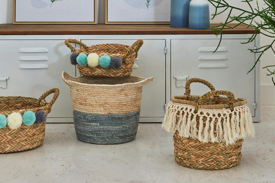 Des paniers d&eacute;co
