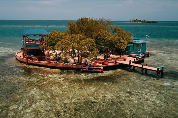 Une île privée au Belize