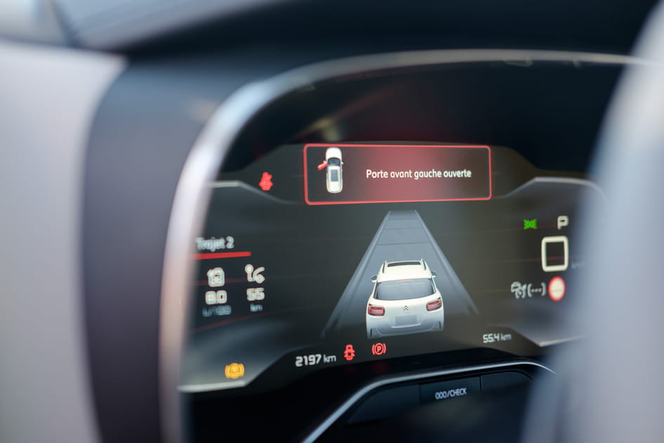 Zoom sur l'ordinateur de bord du C5&nbsp;Aircross