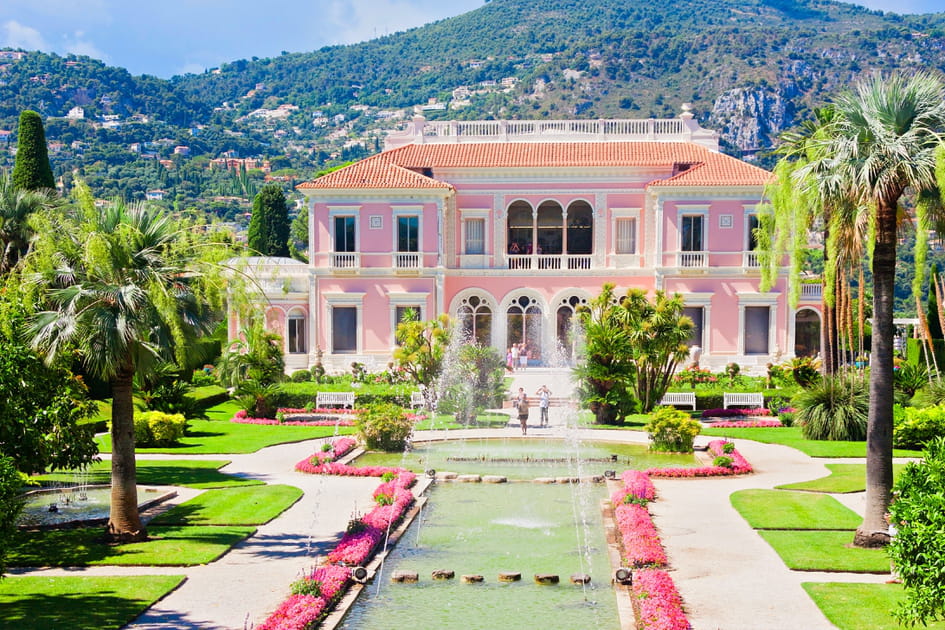 La&nbsp;Villa Ephrussi de Rothschild, un palais sur la presqu'&icirc;le du cap Ferrat