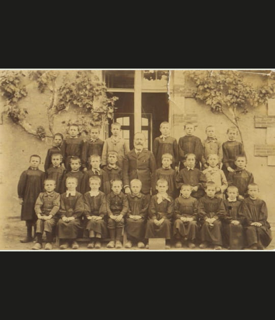 Mon arri&egrave;re grand-p&egrave;re et sa classe