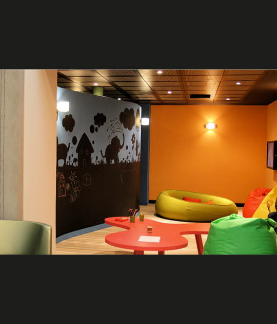 L'espace enfants du concept store de&nbsp;BNP&nbsp;Paribas