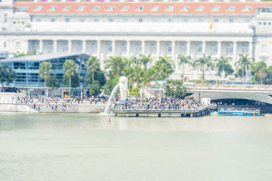 H&ocirc;tel Fullerton de Singapour