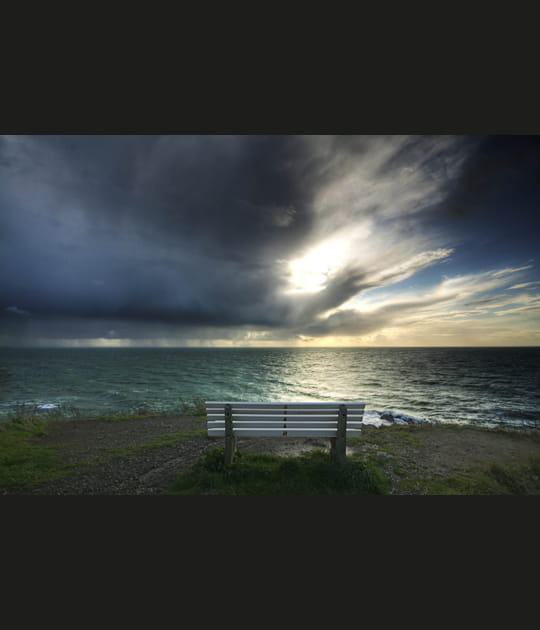 Banc solitaire n&deg;24