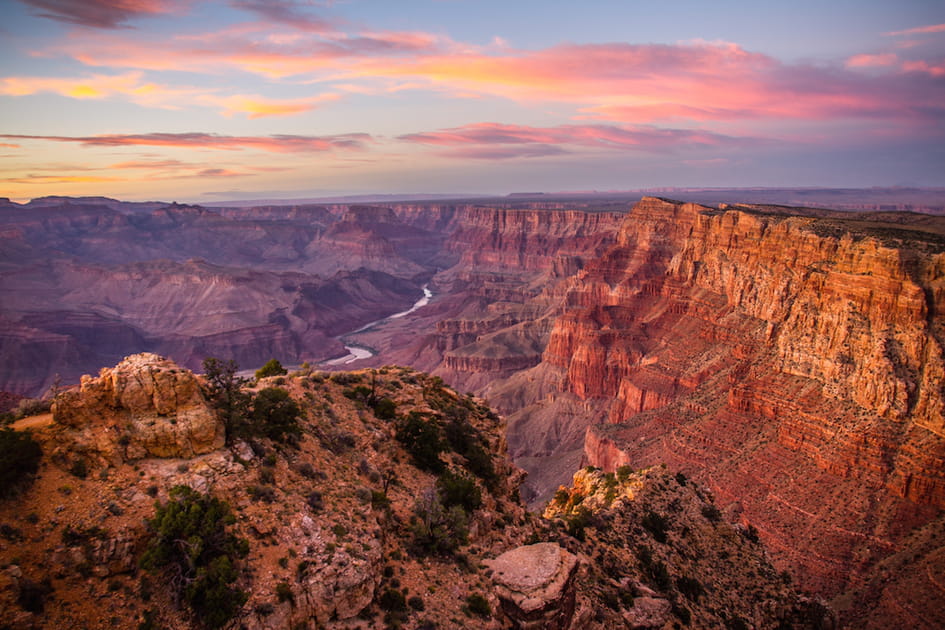 Le Grand Canyon, symbole de l'Ouest am&eacute;ricain
