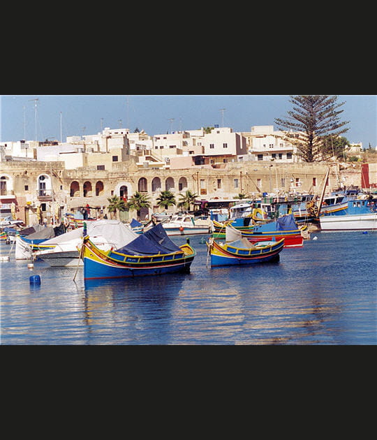 Le port pittoresque de Marsaxlokk