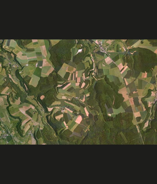 Depuis le ciel