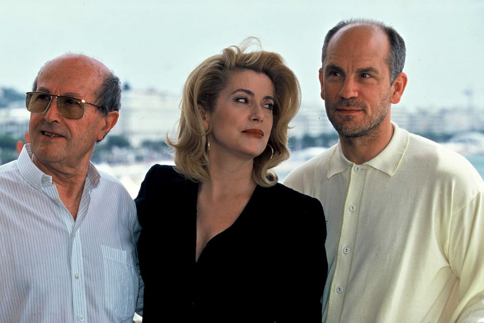 Catherine Deneuve et John Malkovich en 1995